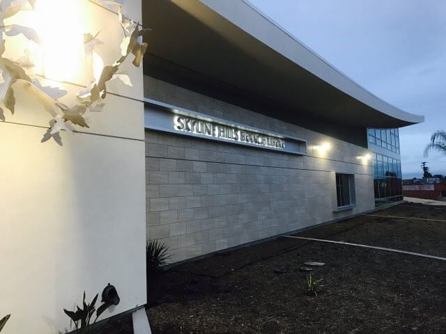 City of San Diego – Skyline Hills Branch Library project photo